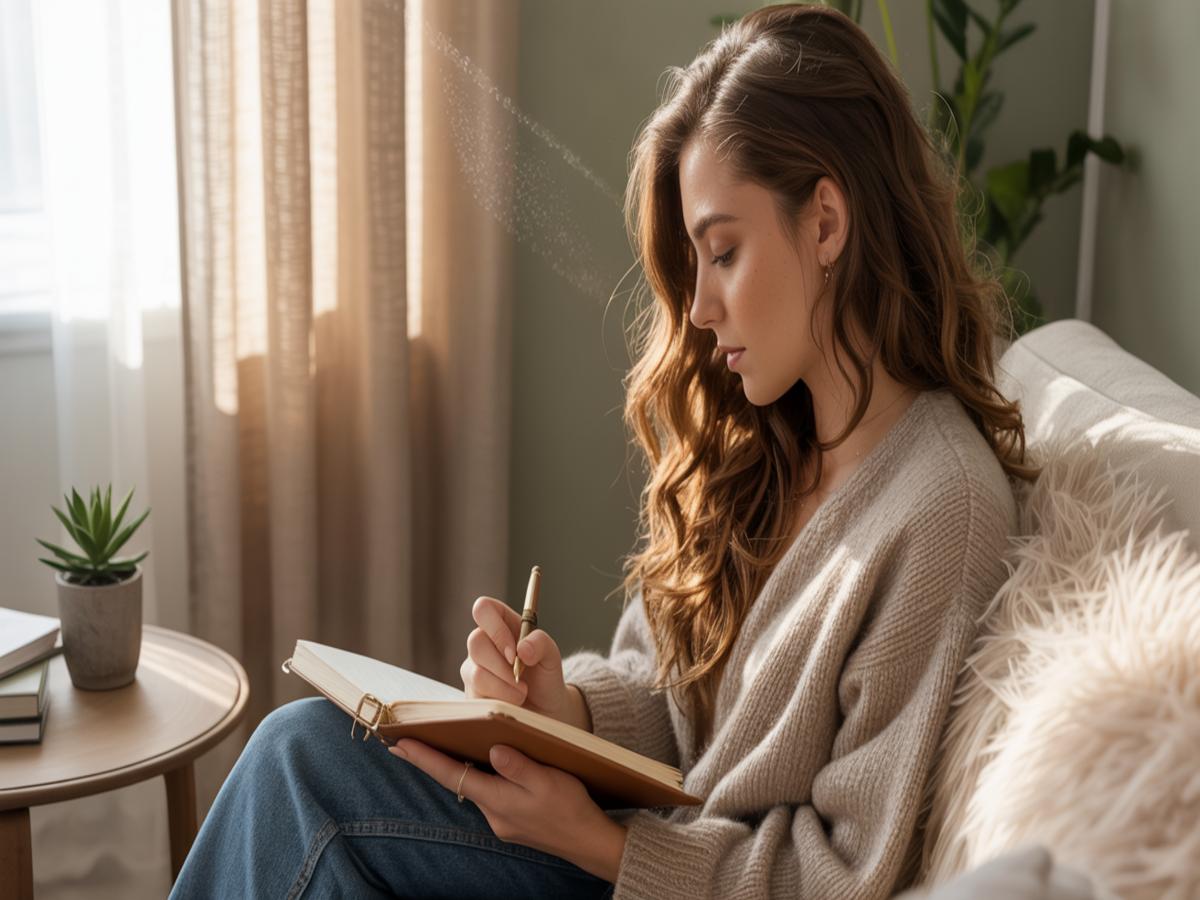 Calm daily lifestyle routine at home inspired by Eco-Conscious Living